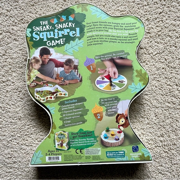 ⛔️Educational Insights The Sneaky, Snacky Squirrel Game! - Picture 3 of 3